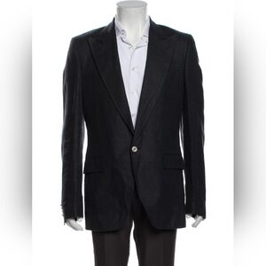 D&G Linen IT48 Size M US38 Gray Blazer